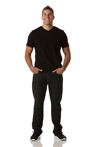 istock Portrait of a man smiling 185057521