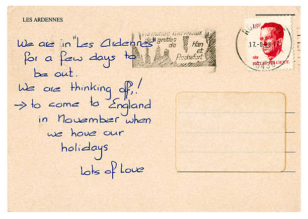 istock Postcard from Belgium, 1988 185057694