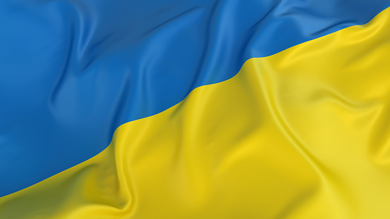 Bandera de ucrania photo