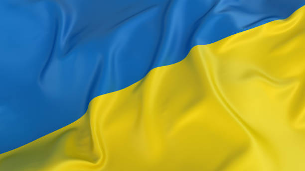 Ukraine Flag  ukrainian flag stock pictures, royalty-free photos & images