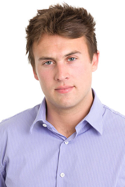 istock Serious Young Male Headshot 185058473