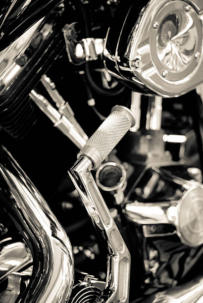 istock Motorbike pedal 185058510