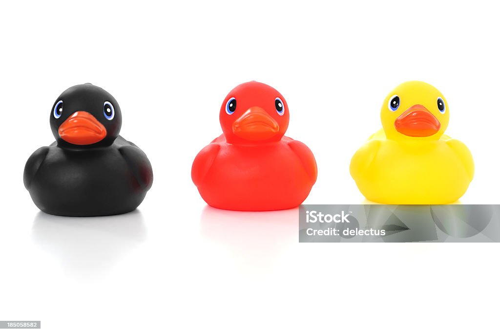 En Allemagne ducks - Photo de Canard en plastique libre de droits