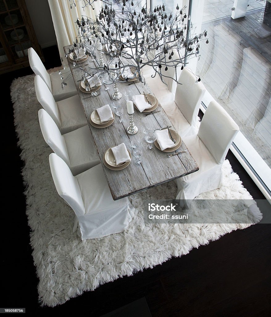 Abendessen Tisch - Lizenzfrei Bild-Ambiente Stock-Foto