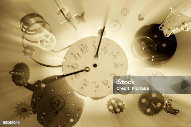 The Time Machine Stock Photo - Download Image Now - Alarm Clock, Blurred Motion, Business