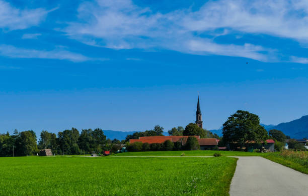 istock Village in bavarian Alps Germany 1850597316