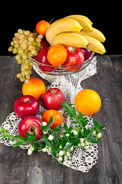 fruits frais - doily freshness raw sweet food photos et images de collection