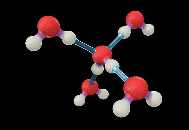 hidrógeno de enlaces entre las moléculas de agua - hydrogen bond fotografías e imágenes de stock