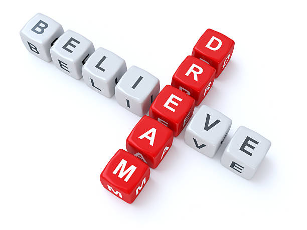 istock Dream and Believe  crosswords 185060220
