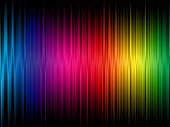 A rainbow frequency abstract background