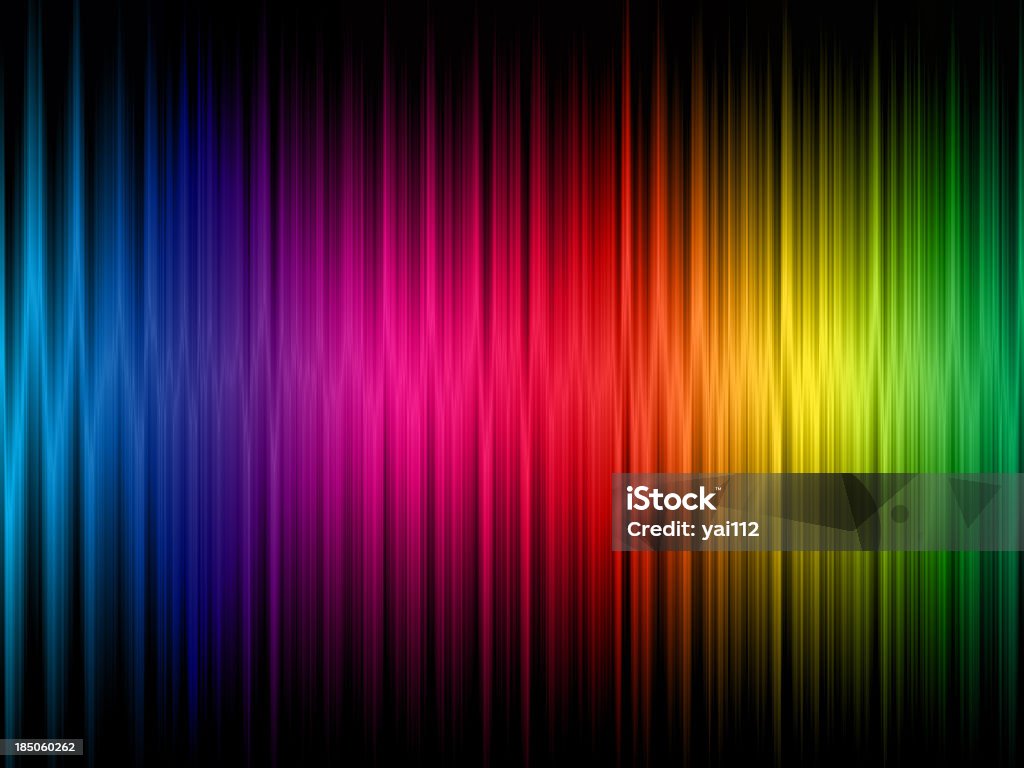 A rainbow frequency abstract background Multi colored background Spectrum Stock Photo