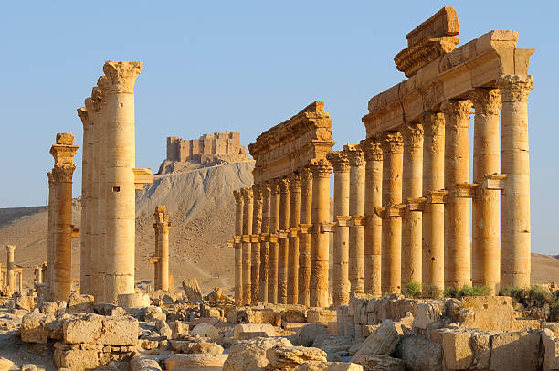 istock Ancient ruins in Middle East in Palmyra, Syria 185060510