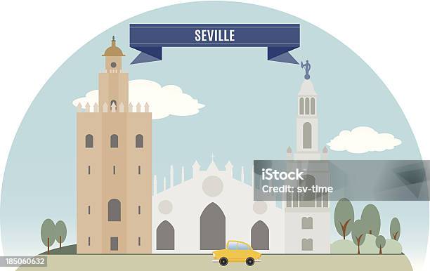 Ilustración de Sevilla y más Vectores Libres de Derechos de Sevilla - Sevilla, Aire libre, Arquitectura