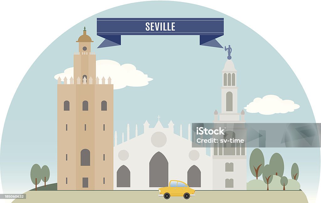 Seville Seville, Spain. For you design Seville stock vector