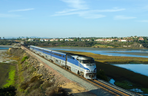 Passenger Train cruising on new train tracksPlease see some similar pictures from my portfolio: