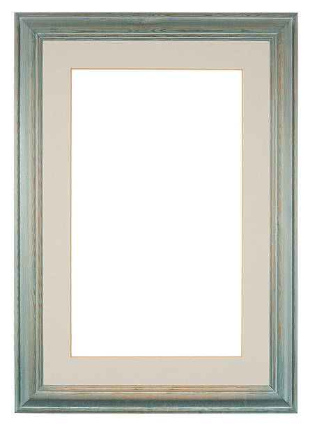 rámeček obrázku izolovaný na bílé - ručně barvený fotky - stock snímky, obrázky a fotky