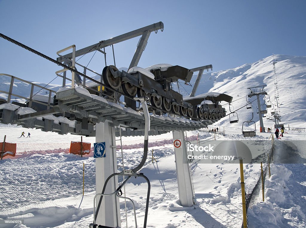 Лыжный отдых - Стоковые фото Абстрактный роялти-фри