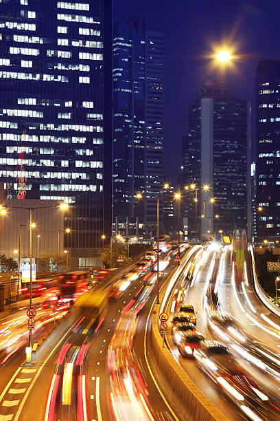 istock Traffic in a Modern City 185061436