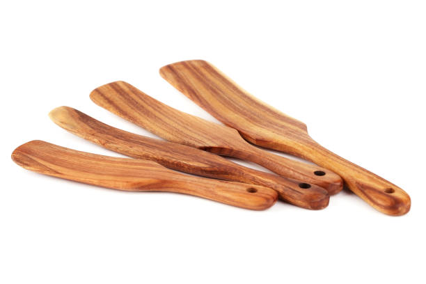istock Set of wooden kitchen utensils 1850617187