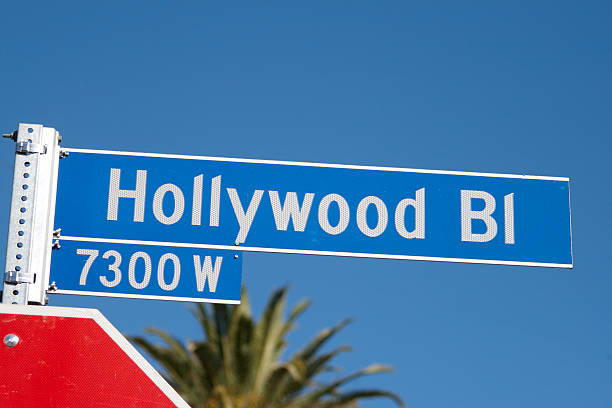 istock Hollywood Boulevard street sign 185061938