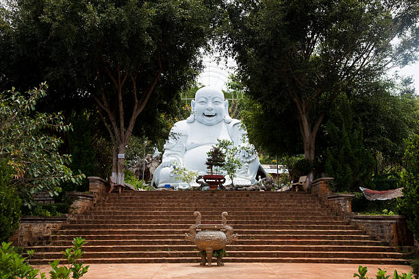 istock Smiling Buddha at Dalat, Vietnam 185061994