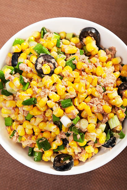 istock Tuna salad with sweet corn 185062252