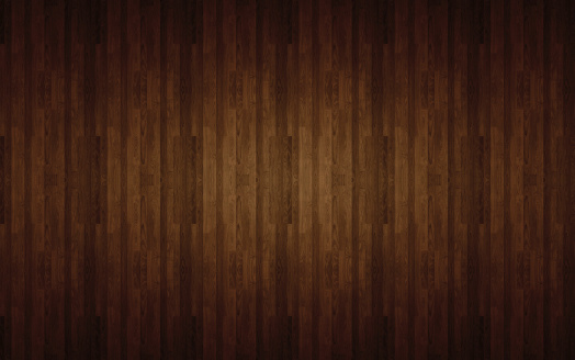 Brown laminated flooring