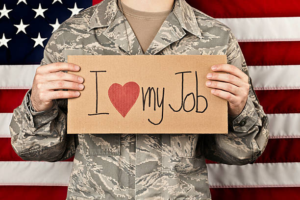 istock Soldier Happy in His Job 185062413
