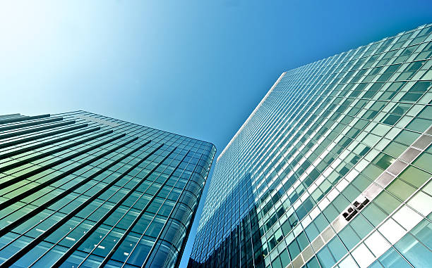 istock Financial skyscrapers 185062754