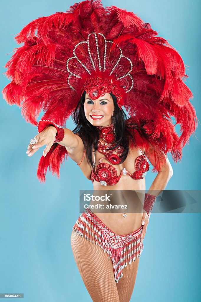 Mulher Dançarina de Samba - Royalty-free Mulheres Foto de stock