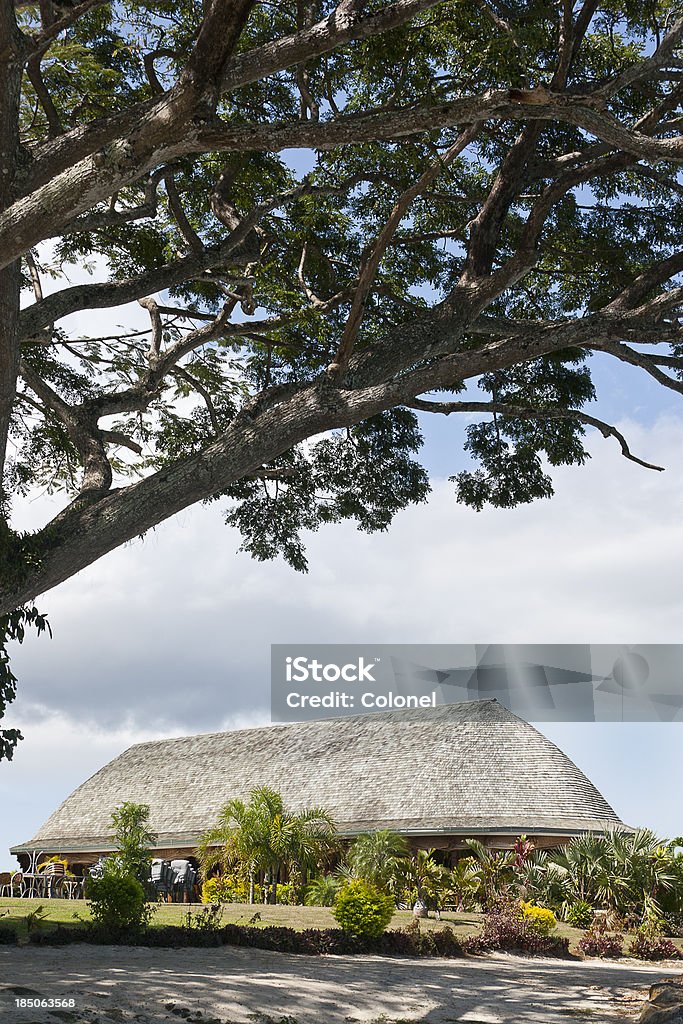 Fale riunioni principale, Samoa - Foto stock royalty-free di Caratteristica architettonica