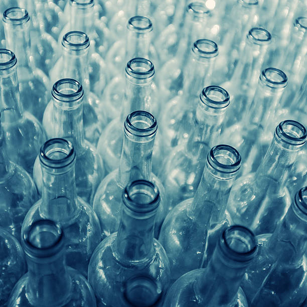 empty bottles empty glass bottles ca04 stock pictures, royalty-free photos & images