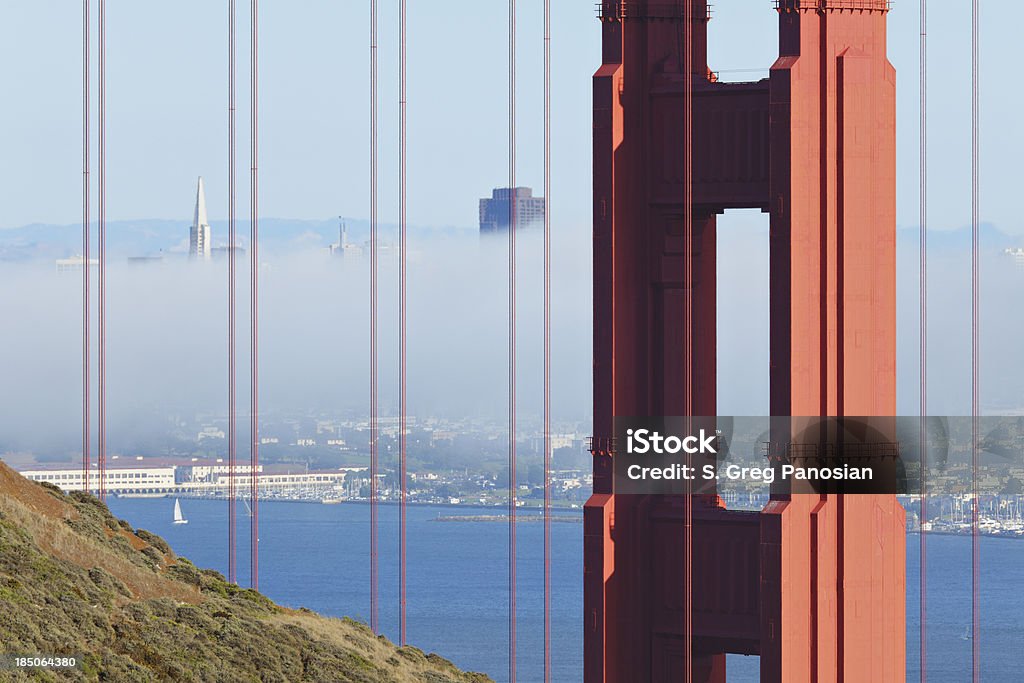 Golden Gate Bridge - Lizenzfrei Architektur Stock-Foto