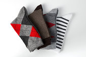 arrangement of folded socks