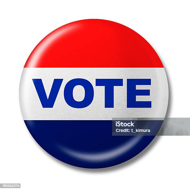Botão De Votação - Fotografias de stock e mais imagens de Botão - Artigo de costura - Botão - Artigo de costura, Comunicação, Conceito