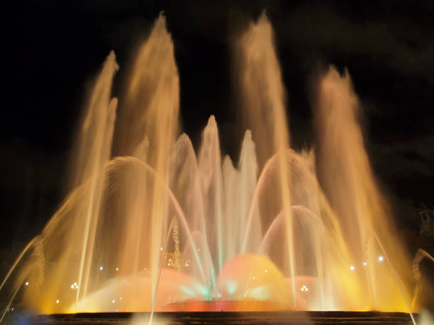 istock Montjuic fountain 185065596