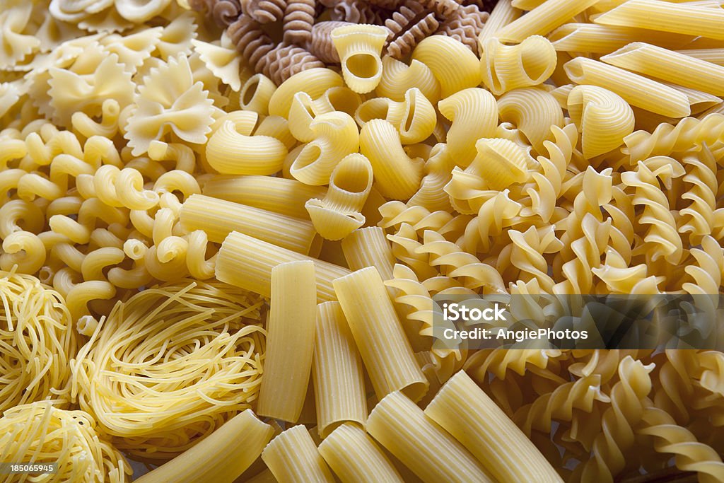 Pasta variation Pasta Stock Photo