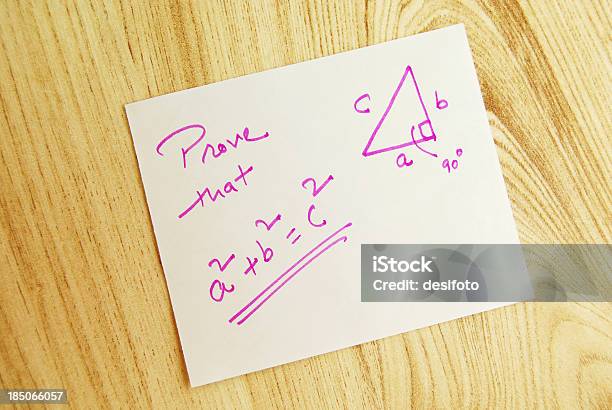 ピタゴラス Theorem - 数学のストックフォトや画像を多数ご用意 - 数学, 数学記号, 質感