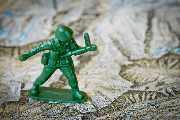 istock Toy soldiers war concepts 185066642