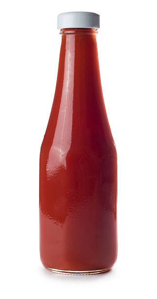istock A unmarked bottle of tomato ketchup 185066833