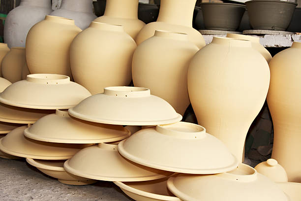 istock Moroccan pottery in Fez. Morocco. 185067056