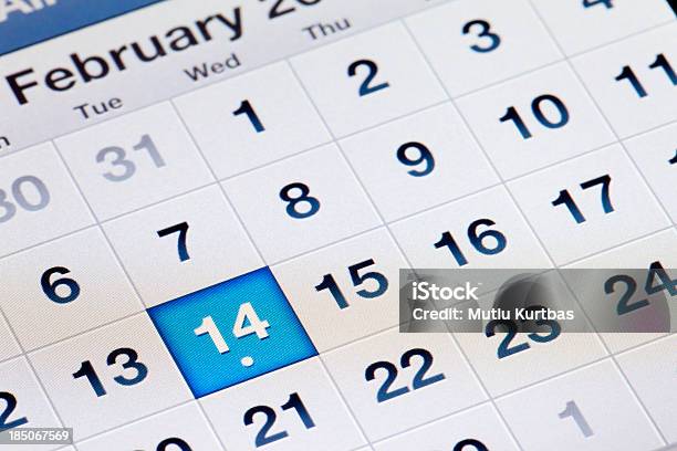 Calendar Stock Photo - Download Image Now - Calendar, Electronics Industry, Celebration Event