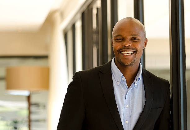 istock Cheerful African male 185068622