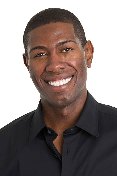 istock Grinning Young Man Headshot Portrait 185068680