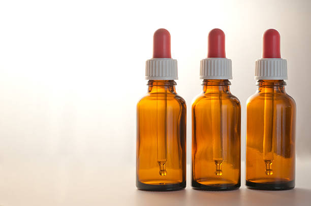istock brown glas bottles for medicine with dropper 185068904