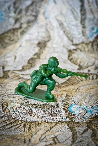 istock Toy soldiers war concepts 185069245