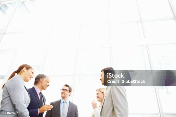 Meeting During Office Break Stock Photo - Download Image Now - Office, Bright, White People