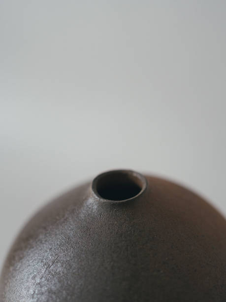 istock Close up of handmade pottery on table 1850700631