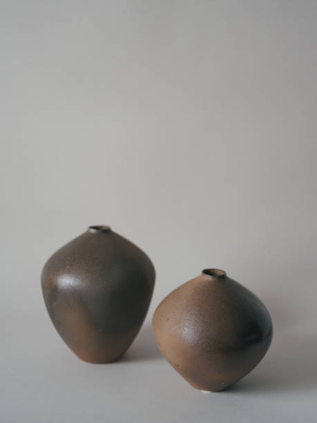 istock Close up of handmade pottery on table 1850701024