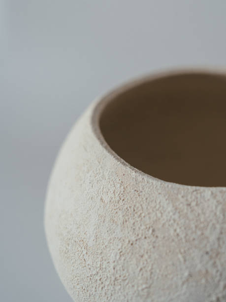 istock Close up of handmade pottery on table 1850701541